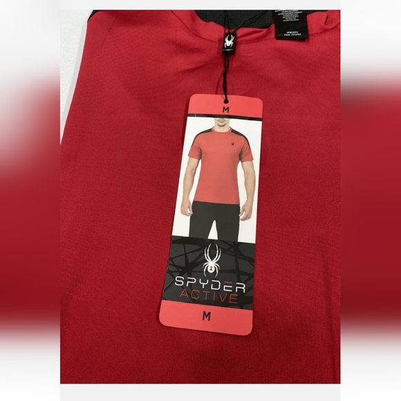 Spyder Active Men's Short Sleeve Top - Picture 4 of 6